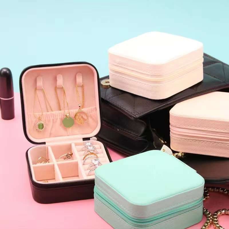 Travel Jewelry Organizer Case Box