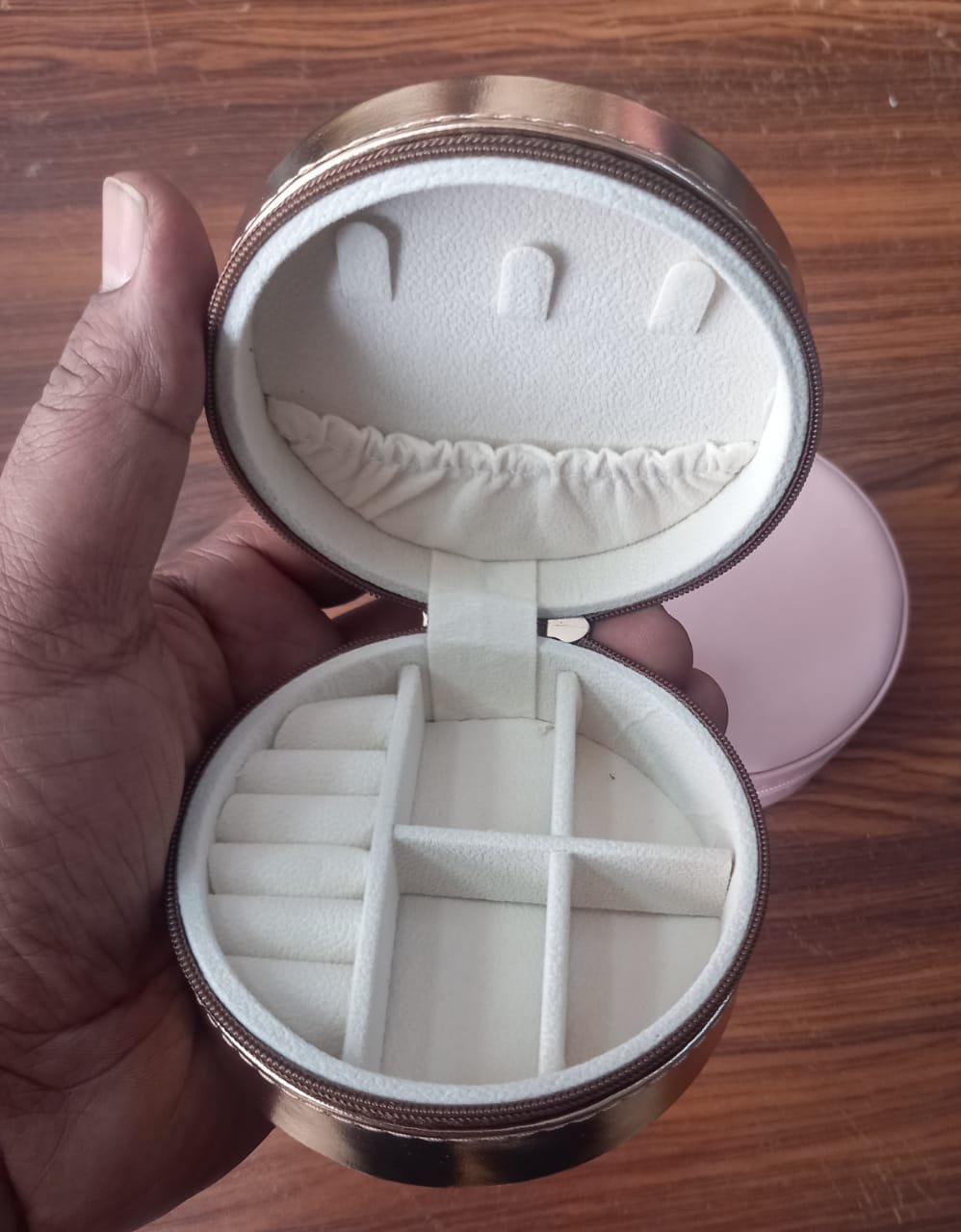 Round Mini Jewelry Box