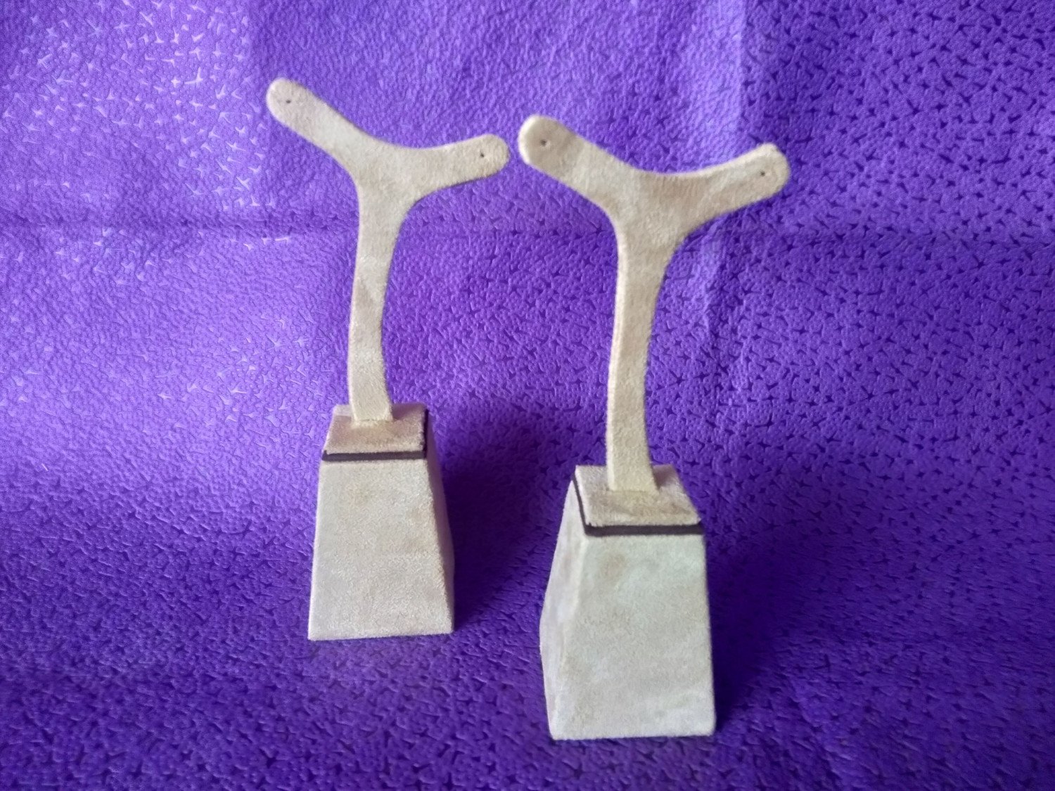 Earring Suede Display Stand